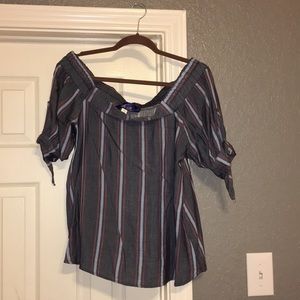 Over the shoulder shirt